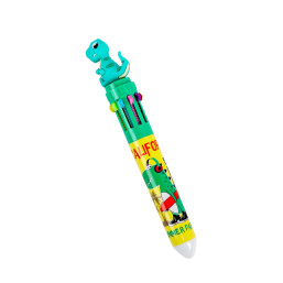 Ball Point Pen 10 Colors - Dino California Skater